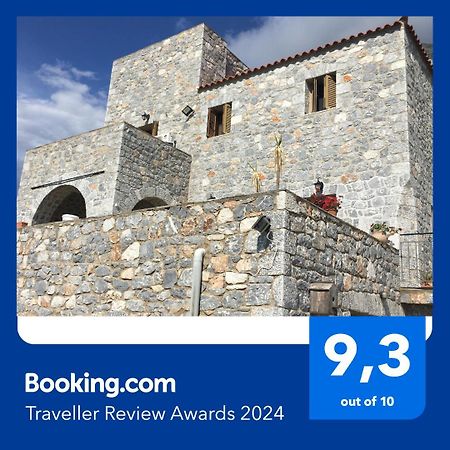 Villa Traditional Tower: Sea View Retreat Areopoli Exterior photo