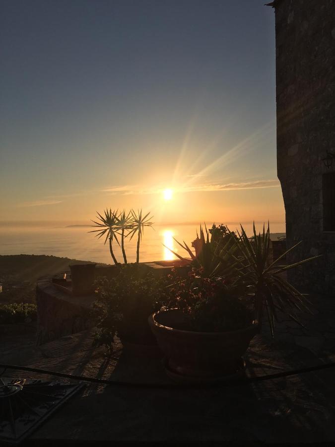 Villa Traditional Tower: Sea View Retreat Areopoli Exterior photo