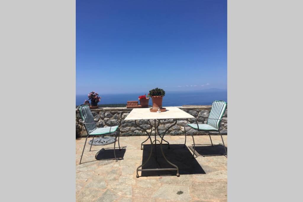 Villa Traditional Tower: Sea View Retreat Areopoli Exterior photo